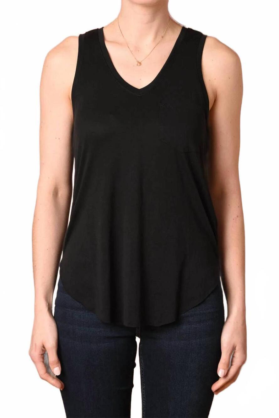 NEW ANOTHER LOVE esther tank top in black